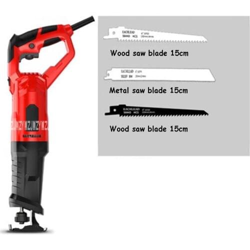 BT9810 Electric Reciprocating Saw Multi-function Saw Metal Cutting Machine Household Woodworking Reciprocating Saw 220V 900W