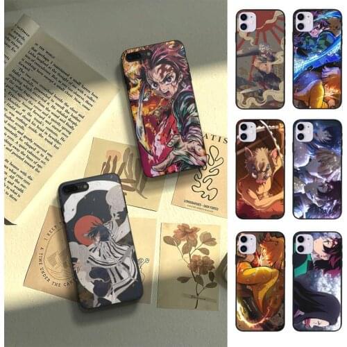 Demon Slayer Kimetsu No Yaiba Phone Case Fundas Shell Cover For Samsung A51 A52 A71 A72 A80 A91 A20E A32 A31 A21 A11 For S21