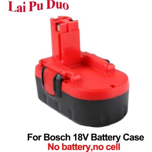 For Bosch 18V Ni-CD Ni-MH Battery Plastic Case (No battery cells) BAT026,BAT025,BAT160,BAT180,BAT181,BAT189,2 610 909 020
