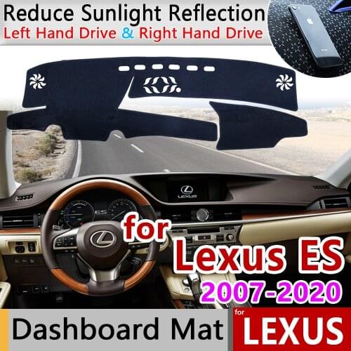 For Lexus ES 2007~2020 ES300 ES330 ES350 ES300h Anti-Slip Mat Dashboard Cover Pad Sunshade Dashmat Accessories 300 330 350 300h