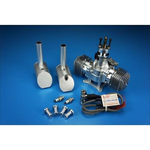 DLE 60 Twin Gas Engine for 60CC RC model airplane