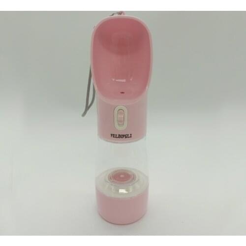 FELBIFSLI Non-mechanized pet waterers in the nature of portable water and fluid dispensers for pets 250ML pet cup