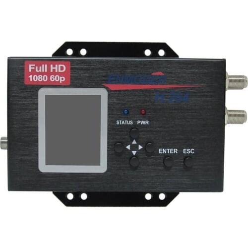 H.264/MPEG4 AVC HDMI to DVB-C Encoder Modulator 1 Router H.264 Digital RF Modulator DVB-C H.264 HD Transmitter via coax EMB320C