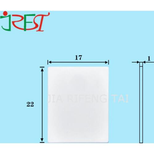 TO-247 1mm *17mm*22mm Al2O3 Ceramic Pad Without Hole Alumina Ceramic Substrate For IGBT