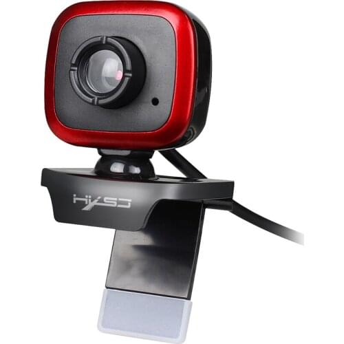 HXSJ A849 480P Computer Camera USB Web Camera Manual Focus Webcam with Sound-absorbing Microphone for PC Laptop Gamer