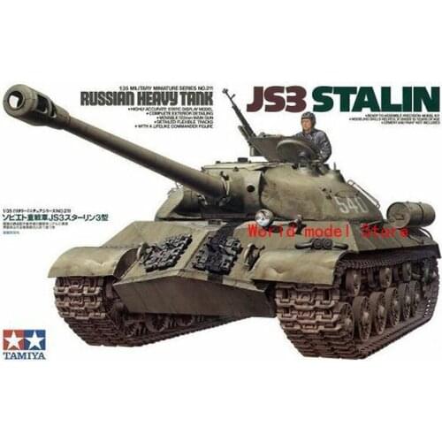 Tamiya 35211 1/35 Scale Military Model Kit WWII Russian Heavy Tank JS3 Stalin