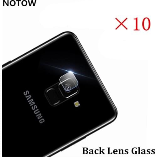 NOTOW For Samsung A6 2018/A6plus 2018 /A8star 7.5H flexible Rear Transparent Back Camera Lens Tempered Glass Film Protector