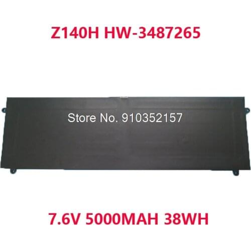 Laptop Replacement Battery For Z140H HW-3487265 7.6V 5000MAH 38WH With 8 Lines