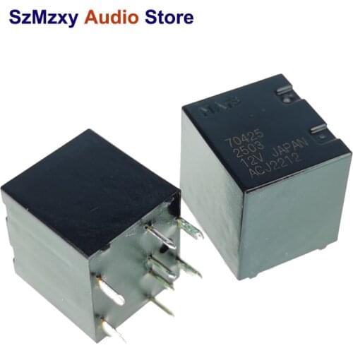 5PCS/LOT ACJ2212 ACJ Series 25A SPDT 12 VDC Miniature PCB Automotive Relay