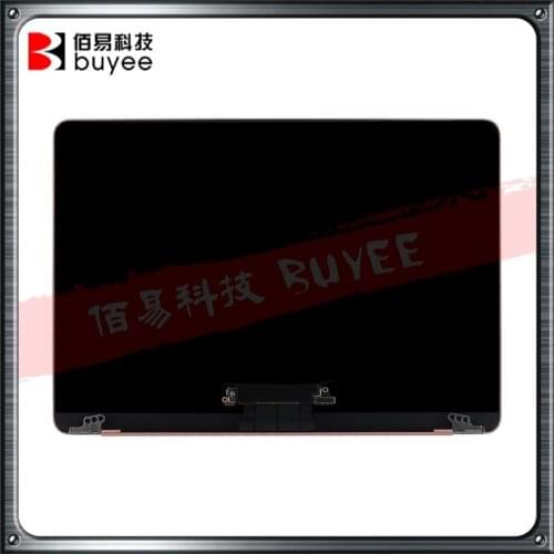 Original A1534 Full LCD Screen Display assembly Rose Cold Silver Gery For Macbook Air 12" A1534 laptop LCD Panel MF865 MF865