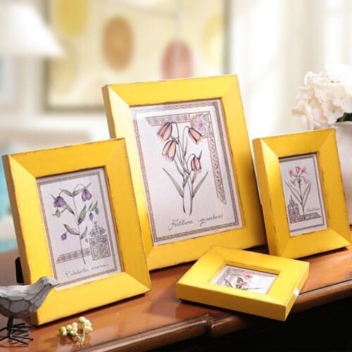6 Colors 4"6"7"10" Baby Photo Frame Creative Frame For Wedding Picture Act Decor Vintage Photo Frame Picture Frame Holder