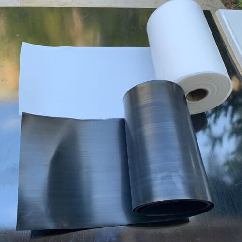 Length 1m thickness 0.5mm width 100mm PTFE CNC machine tool rails soft PTFE tape paste plastic belt