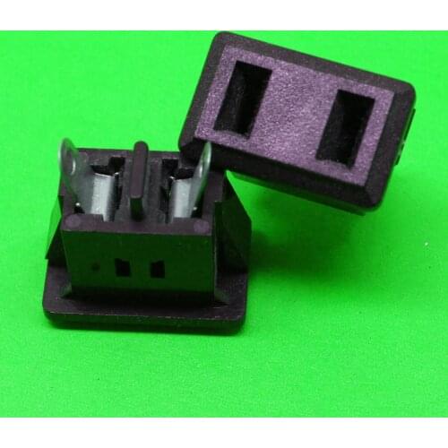 DHL 200PCS AC power socket American standard socket US plug 15A 125V