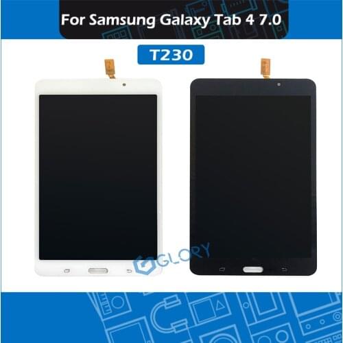New 7" T230 LCD assembly Replacment For Samsung Galaxy Tab 4 7.0 SM-T230 LCD Display Touch Screen Assembly