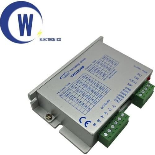 YAKO YKD2204M 2Phase Stepper Motor Driver DC18-36V 100KHz use For CNC Router Engraving Machine,Absolutely genuine