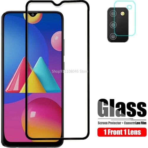 For Samsung Galaxy M02 Tempered Glass On For Samsung M02S Protective Glass Galax M 02 S 2021 Camera Screen Protector Len Film