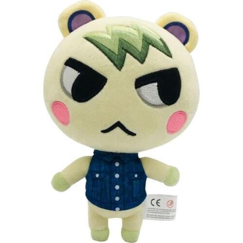 10pcs/lot 20cm Marshal Plush Toys Animal Crossing Squirrel Marshal Plush Stuffed Toys Doll for Kids Children Xmas Gifts With Tag