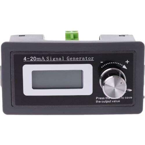 2-wire 4-20mA Current Loop Signal Generator Panel-mounted Current Transducer Support 2,3,4 wires