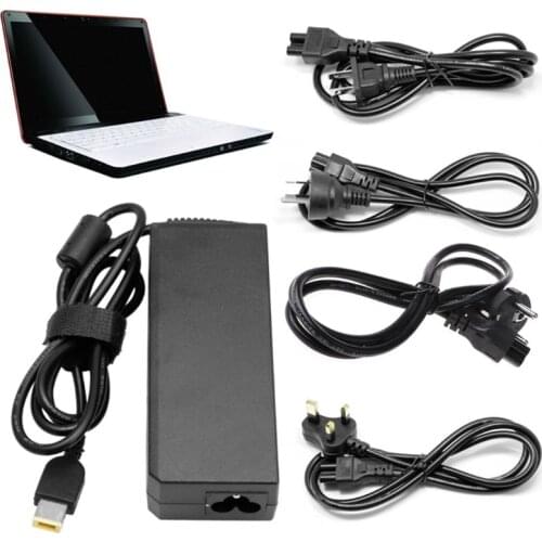 20V 4.5A 90W Square Needle Laptop AC Adapter Charger Cable For Lenovo Hot