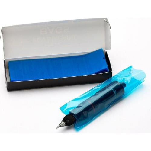 200PCS/Box EZ Tattoo Pen Cover Pen Type Cartridge Tattoo Machine Cover for EZ /Hawk or Any Pen Type Tattoo Machine