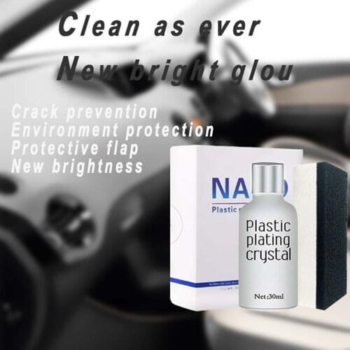 30ml Car Plastic Plating Refurbishing Agent Automotive Plating Agent Nano Coating Polishing Car Protection for Car Paint