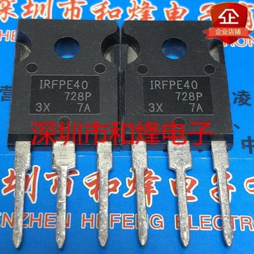 5PCS IRFPE40 TO-247 800V 5.4A 100% New original