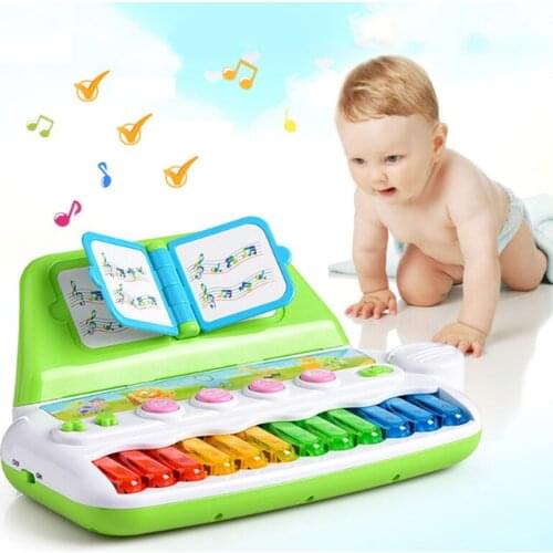 Kids Toys Baby Musical Piano Instrument Toys Electric Piano Baby Early Educational Learning Multi-Function Electronic Hobby Toy