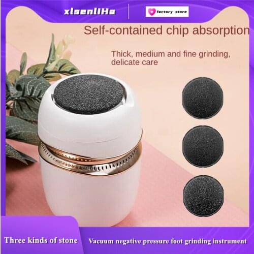 Electric Foot Grinder Vacuum Callus Remover Foot Pedicure Tools Rechargeable Foot Files Clean Tools for Hard Cracked Skin