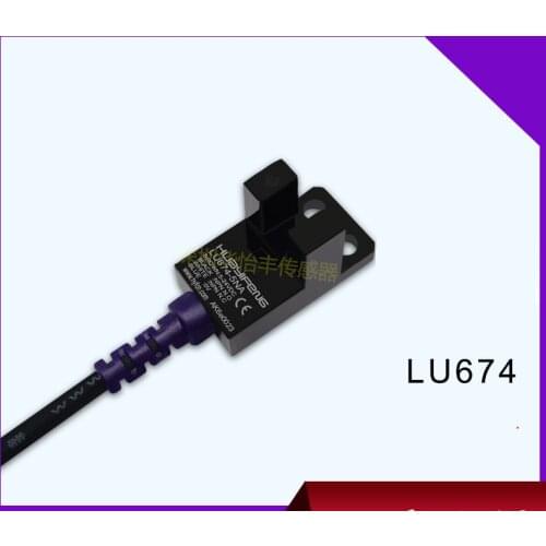 Hua Yifeng factory direct slot photoelectric switch sensor LU674 slot type photoelectric switch U sensor