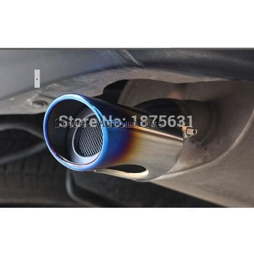 Stainless steel Tail pipe exhaust pipe cover for Mitsubishi Outlander 2013 2014 2015 2016 2017