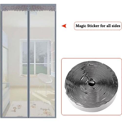 Fiberglass Magnetic Curtains Door Screen Anti Mosquito Curtain Hands-free Mosquito Net Curtain Kitchen Door Screens