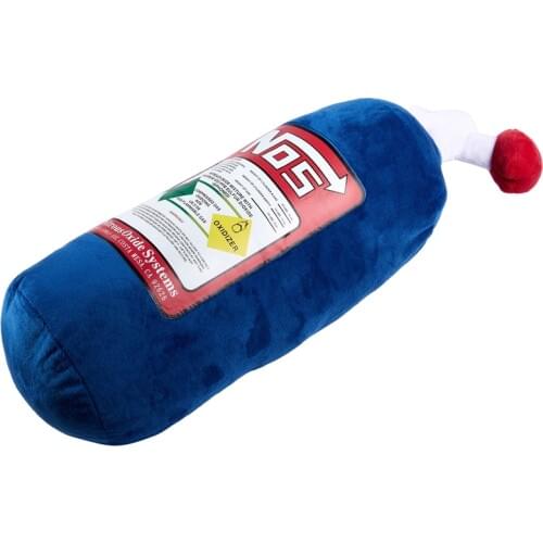 NOS Travel Pillow,Super Cool Memory Foam Car Decor Head Backrest Sofa Cushion Toy Gift (Backrest 43cm)