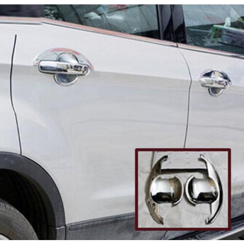 FIT FOR 2013 FORD ESCAPE KUGA CHROME DOOR HANDLE BOWL COVER CUP CAVITY TRIM 2015