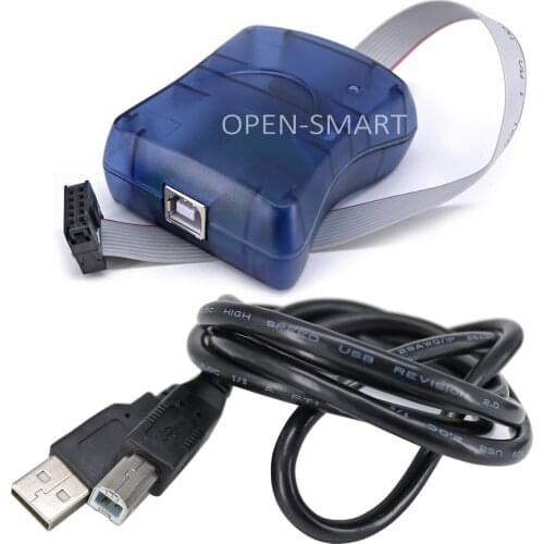 Programmer Compatible with STK500 AVR ISP for AVR Studio, Burn Program for AVR, Upload Bootloader Compatible for Arduino