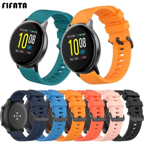 For Umidigi Uwatch 3S / 2S / 2 / Urun S Watch Band Replacement Smart Watch Silicone Strap Sports Bracelet Accessories Correa