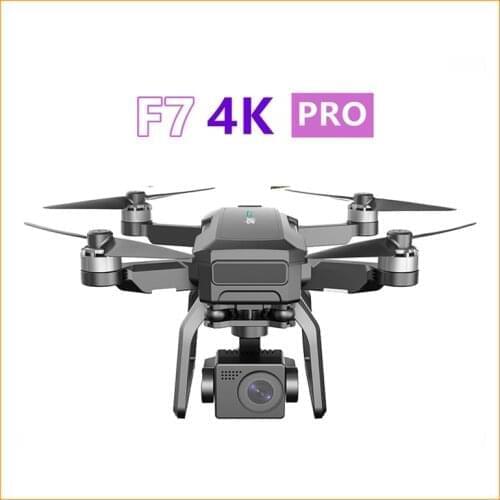 SJRC F7 PRO GPS Drone 4K Dual HD Camera 3 Axis Gimbal Professional Aerial Photography Brushless Motor Quadcopter RC Distance 3KM