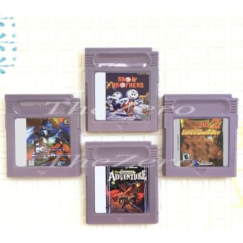 Video Game for 16 Bit Cartridge Game Console Card Snow Bros Killer Instinct Castlevania Adventure Dgn Ball Z Legenda Grey shell