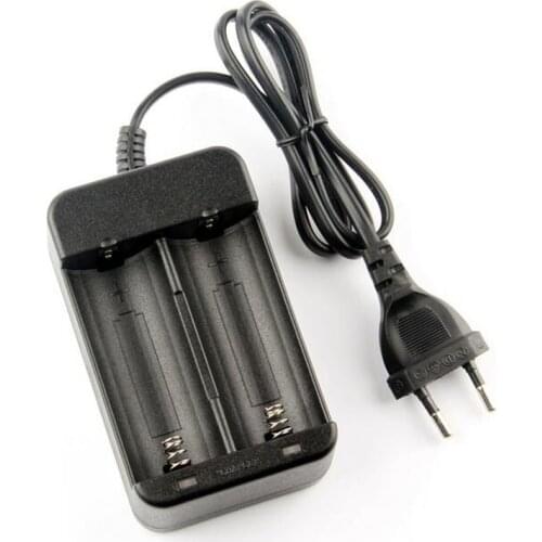 10pcs Wire Electric Battery Charger Dual 26650 18650 Double Battery Charger Rechargeable 3.7V 1A Output Hot Sale Rapid Charger