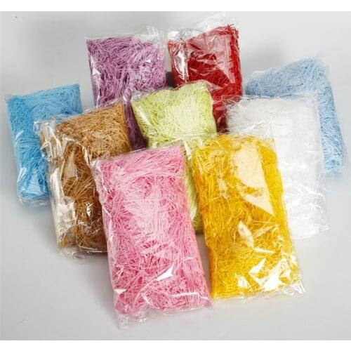 500g/1kg ​bag DIY paper raffia silk shredded paper decoration confetti gift box filling material wedding wedding home decoration