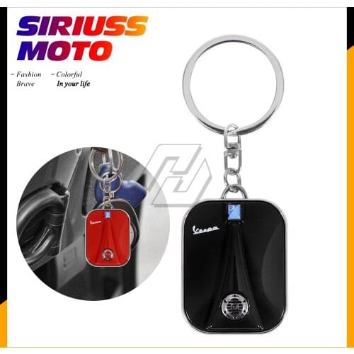 Motorcycle Accessories Keychain Key Ring Case for Piaggio Vespa Scooter Sei Giorni GTS300 GTS300ie GTS Touring Super Sport