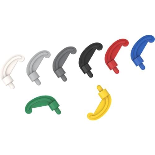 10PCS Building Blocks 87693 Feather Small High-Tech Bricks Assembles Particles DIY Assembly Parts Education Toys For Children