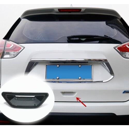 For Nissan X-trail xtrail Styling 2014 2015 2016 2017 2018 ABS New Accessories Plastic Car back door Bowl protector Cover Trim
