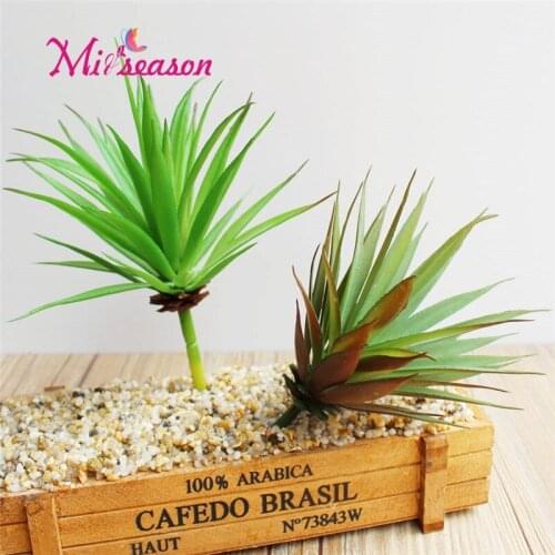 Artificial Succulents Decoration Land Lotus Plants Grass Desert Artificial Plant Landscape Fake Flower Arrangement Garden Home