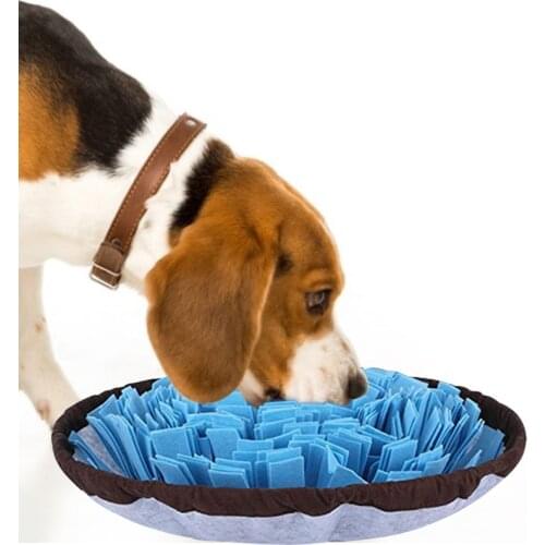Dog Sniffing Training Olfactory Mat Activity Blanket Feeding Mat Dog Release Stress Training Blanket Pet Sniff Pad Slow Food Pad