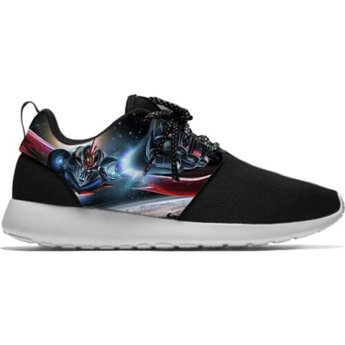 Mazinger Z Anime Cartoon Cool Funny Kids Sport Running Shoes Casual Breathable Lightweight 3D Print Sneakers Boys Children Girls