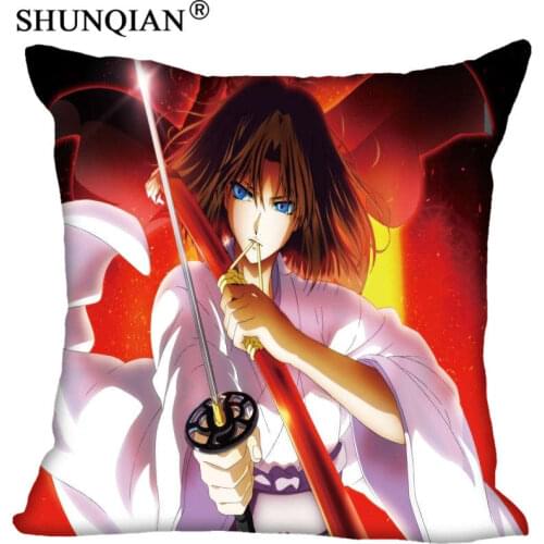 New Arrival anime kara no kyoukai Square Pillowcases zipper Custom Pillow Case More Size Custom your image gift