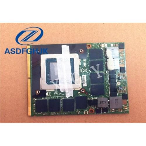 Wholesale for MSI GT80 GT70 GT60 N16E-GX-A1 GTX 980M GPU 8GB GDDR5 Graphics Card MS-1W0H1 100% Test ok