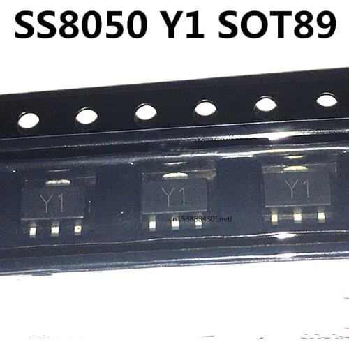 Original 50pcs/ SS8050 Y1 SOT89 NPN