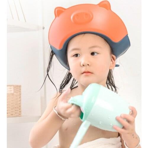 Childrens Shampoo Cap Adjustable Baby Shampoo Cap Multi-purpose Ear Water-proof Shampoo Cap For Children