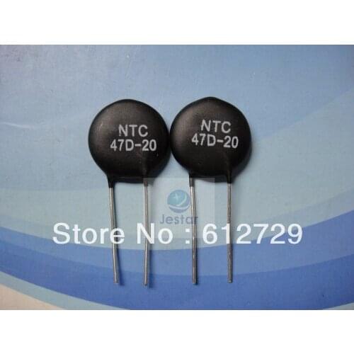 NTC 47D-20 Thermistors 20pcs